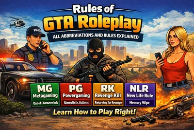 GTA Roleplay Rules: all abbreviations and rules explained