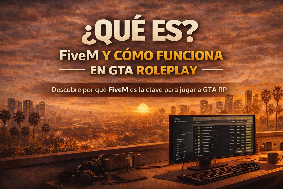 Qué es FiveM y cómo funciona en GTA Roleplay