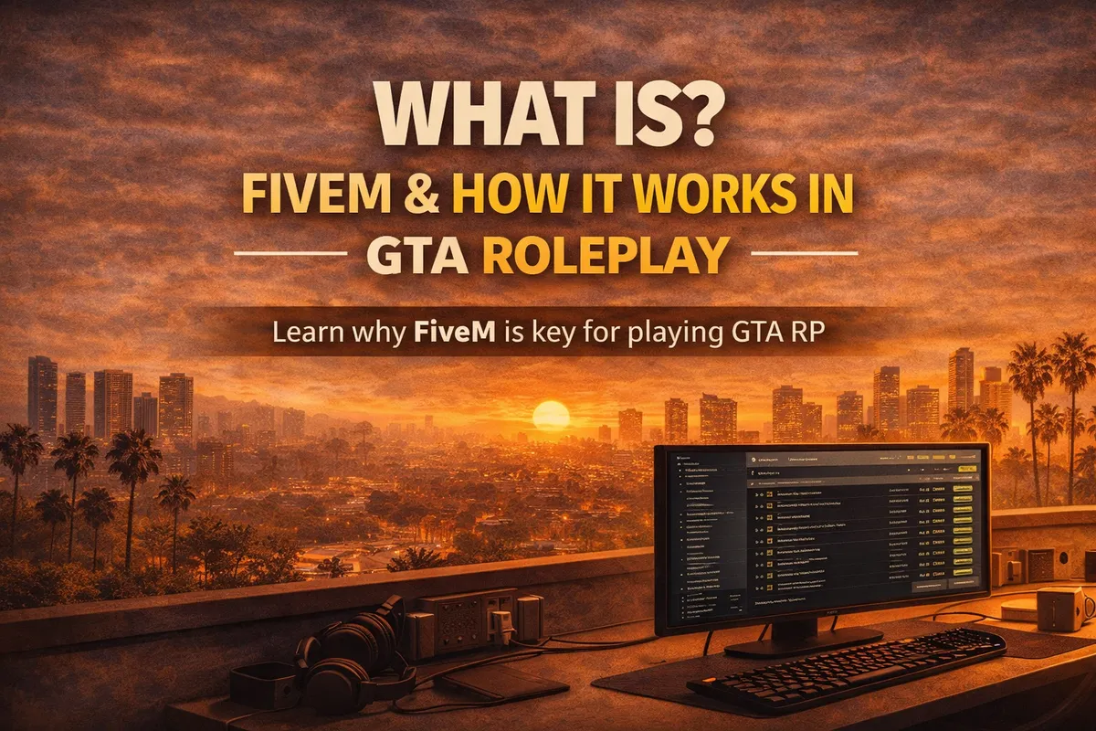 What is FiveM and how does it work in GTA Roleplay