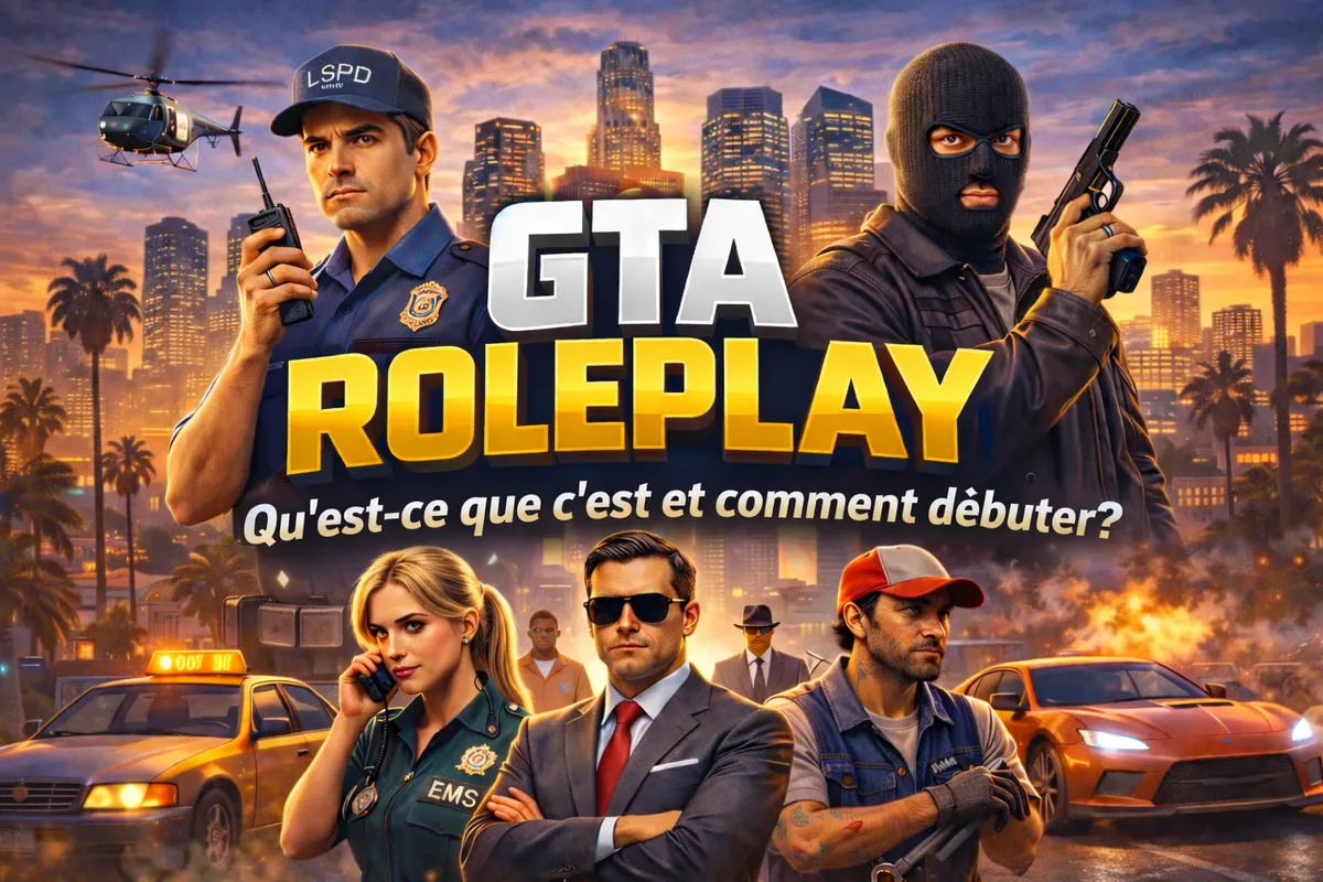 Qu’est-ce que le GTA Roleplay et pourquoi des millions de joueurs le préfèrent