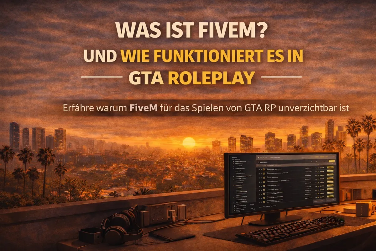 Was ist FiveM und wie funktioniert es im GTA Roleplay