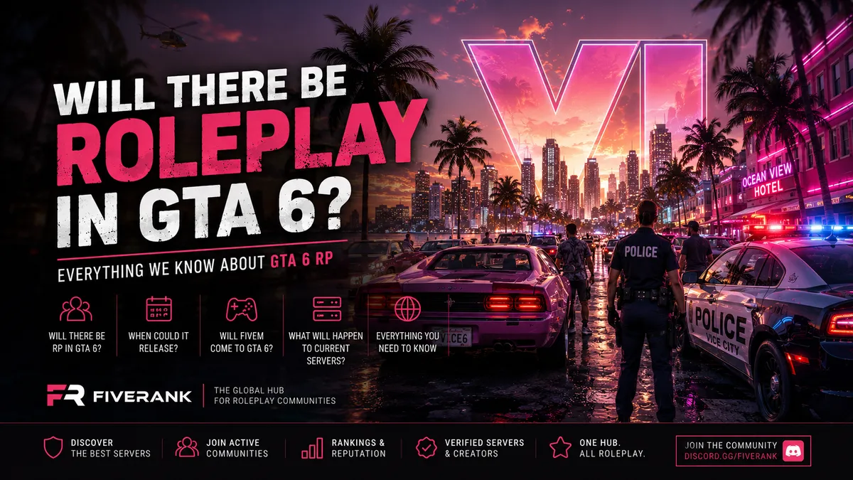 Wird es Roleplay in GTA 6 geben? Alles, was wir über die Zukunft von GTA 6 RP wissen
